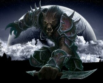 Fan Art Wallpaper Games Darkmennoch Just A Worgen