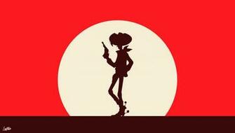 Lucky Luke Minimalist By Artistwannab3
