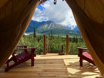 Alpenglow Luxury Camping Glacier Ak Booking