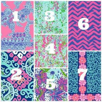 Southern Ervin Living Monogrammed Lilly Spring Print Wallpaper
