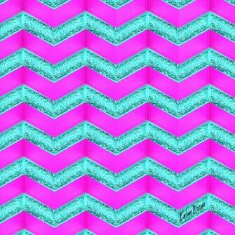 Glitter Chevron Wallpaper Pink Cyan Pictures