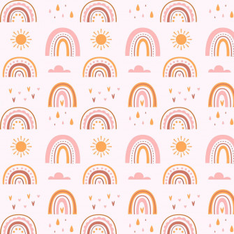 Boho Rainbow Picture Wallpaper