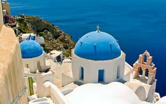Oia Santorini Greece 4k HD Desktop Wallpaper For Ultra