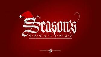 Seasons Greetings Wallpaper