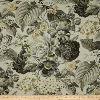 Waverly Floral Flourish Shale