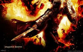 Dragons Dogma Dragon Fighter Widescreen Wallpaper HD