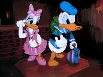Disney Donald Duck Daisy Wallpaper