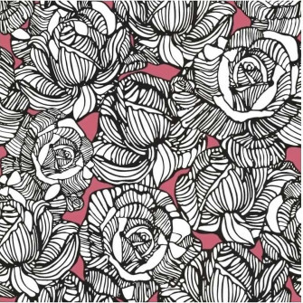 Pink Black And White Wallpaper