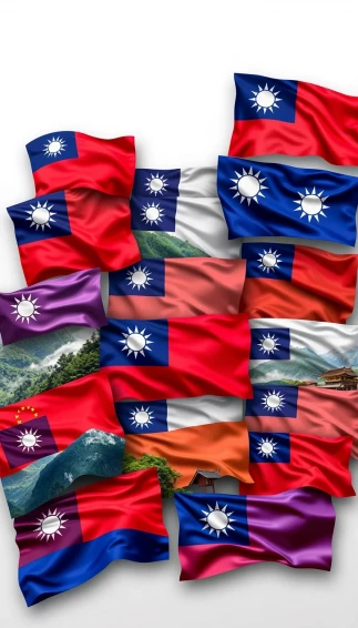 Taiwan Flag Wallpaper