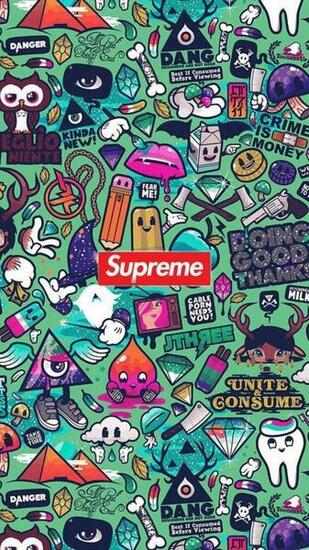 Hypebeast Collage Wallpaper Top