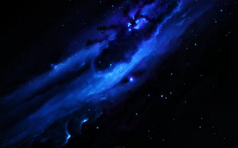 Blue Galaxy 4k Ultra HD Wallpaper