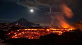Volcano Computer Wallpaper Desktop Background Id