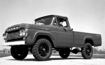Old Ford Truck Wallpaper