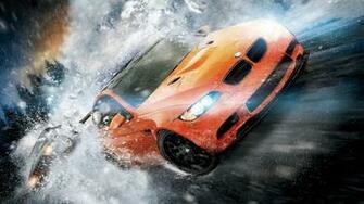 Orange Car Wallpaper