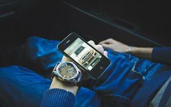 iPhone Calvin Klein Watch Man Mood Wallpaper