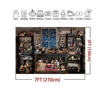 Amazon Fanghui Wooden Background For Christmas Party Decor