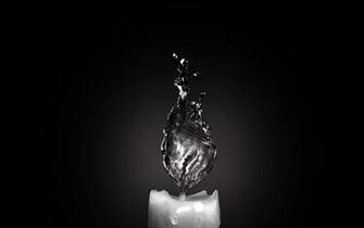Candle Water Flame HD Wallpaper Hq Desktop