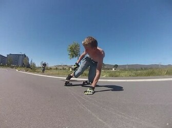 Longboard Wideangle Gopro Slide Sliding Longboarding Wallpaper