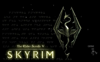Dragon Wall Skyrim Main Menu Replacer At Nexus Mods And