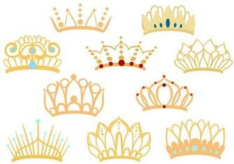 Tiarra Vectors Clipart Graphics