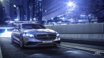 Mercedes Benz S Coupe Amg 4k Wallpaper
