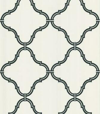 Estate White Moroccan Grate Wallpaper Jo Ann