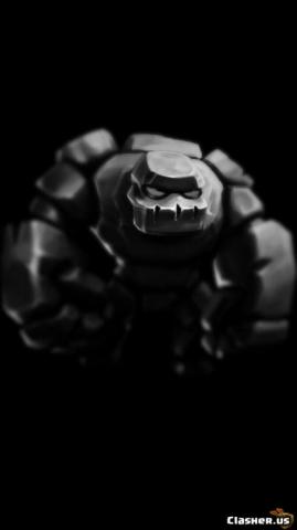 Golem Black White Clash Of S Wallpaper Clasher Us In