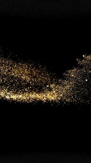 Gold Sparkle Beauty Dark Pattern iPhone Plus Wallpaper