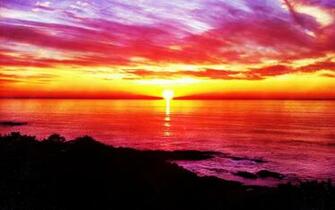 Widscreen Photo Of Carmel Highlands Colorful Pacific California Coast