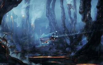 Wallpaper The Volcano Smoke Couples Cyclops Subnautica