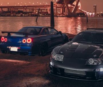 Autoass Media On Nissan R34 Skyline Gt R X Toyota Supra