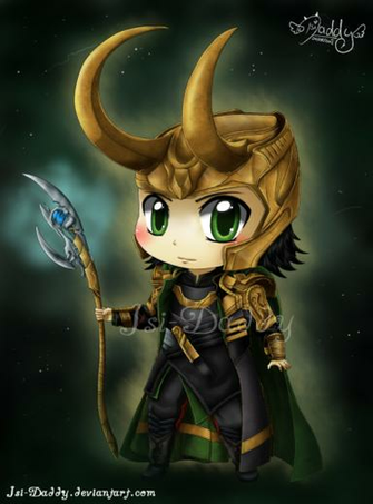 Chibi Loki Laufeyson God Of Mischief By Isi Daddy