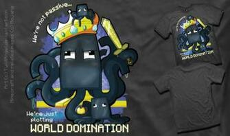 Minecraft Squid Wallpaper Rejected T Shirt