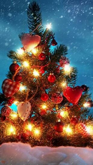 Xmas Wallpaper For Mobile HD Grasscloth