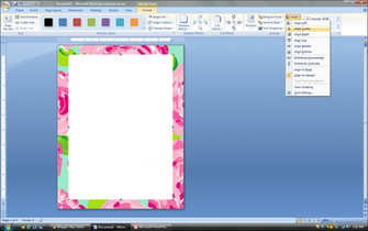 Side To Ensure The Background Image Isn T Selected Before Inserting It