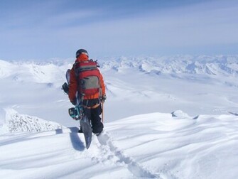 Backcountry Snowboarding Huge Speeds Where Humans Have Never Been
