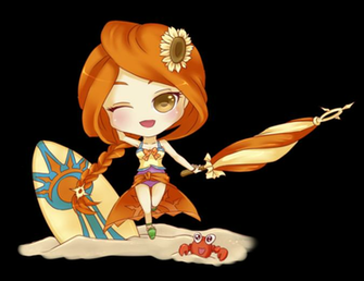 Pool Party Leona By Yuki23onna