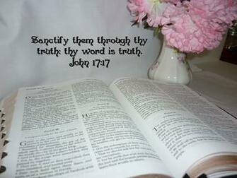 John Sanctify Them Through Thy Truth Word Is