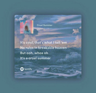 Everyday I Wake Up And Mourn Over Cruel Summer Mv In Taylor