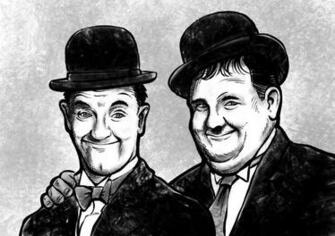 Georg S Brush Club Cimoc Laurel And Hardy Procreate