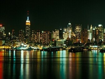 Buildings City New York Skyline As Seen From Weehawken