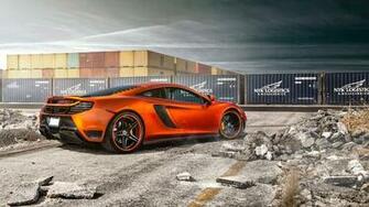 Orange Car Wallpaper