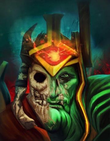 Skeleton Wraith King Dota Wallpaper Game