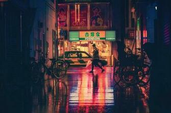Japanese Street Wallpaper Top Background