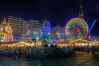 Edinburgh Christmas Market Photograph