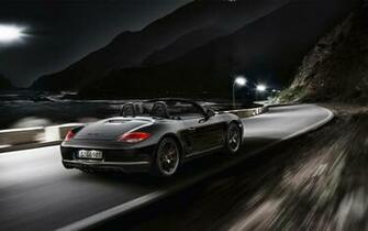 Porsche Boxster S Black Edition Car Wallpaper