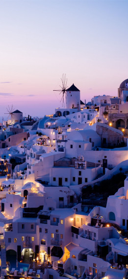 City Resort Architecture Buildings Oia Greece Sams iPhone