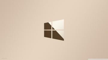 Windows Logo Gold 4k Metallic Ultra HD Desktop Background