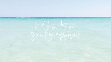 Summer Aesthetic Desktop Wallpaper On