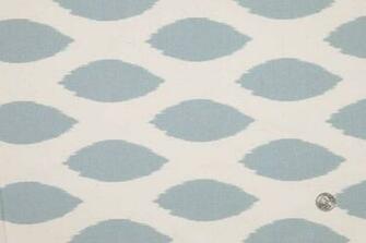 Discount Fabric Hc22008 Village Blue Natural Geometric S